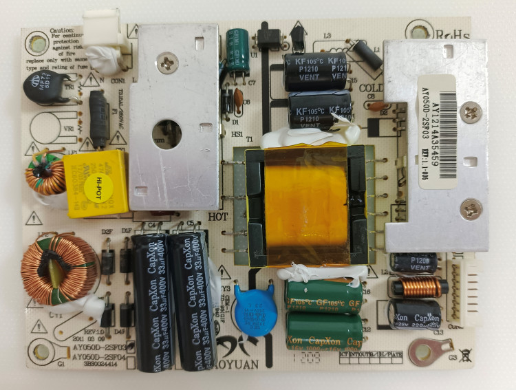 AY050D-2SF03 блок питания для телевизора HYUNDAI H-LED24V14, и других моделей тв.